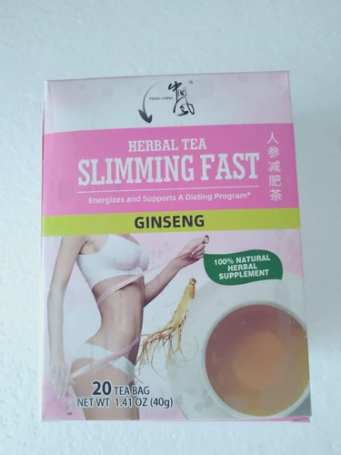 1 Te Ginseng Adelgazante Te Filtrante 20 Sobres