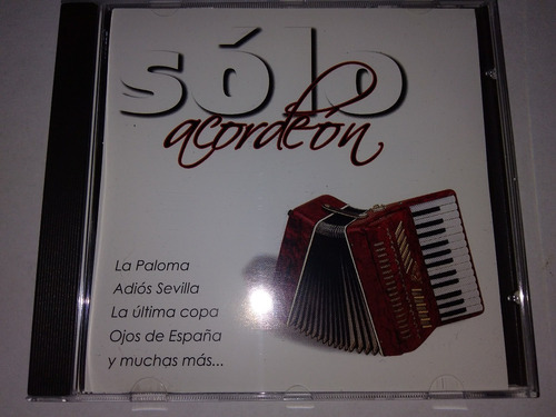 Solo Acordeon - Andre Bisio Oliveiro Cd Nac Ed 2003 