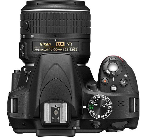 Nikon D Dx-format Dslr Kit W/0.709-2.165 In Dx Vr Ii & 2.16. Color Negro