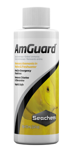 Amguard 100ml Acondicionador Elimina Amoniaco - Seachem 