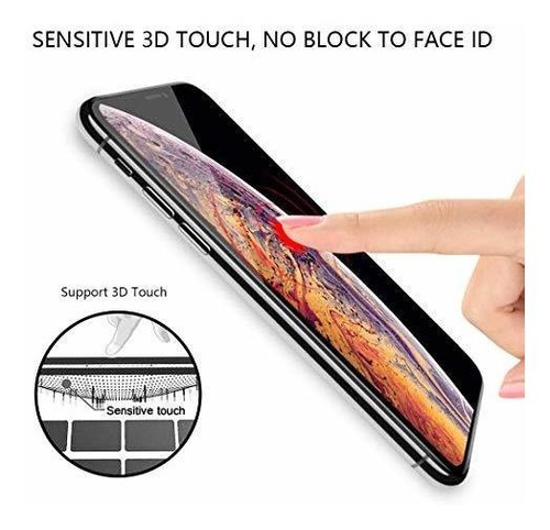 Protector For iPhone XS Max Edge To Estucheage Full Glass 2