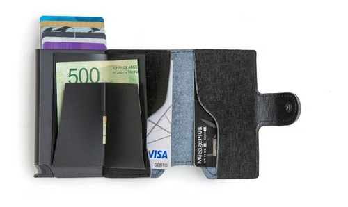 Imagen 4 de 4 de Billetera Walla Wallets - Saffiano Black