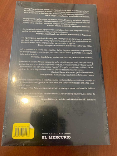 Libro El Engaño Populista Axel Kaiser