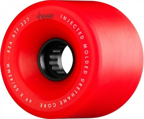 Roda These Atf 327 69mm 80a - Neon Red