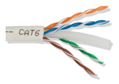 Cable Utp Cat.6 Satra Gris Original Por Metro   - Mihaba