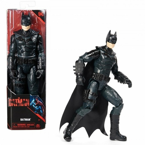 Figura The Batman Pelicula Articulado 30 Cm Oficial Dc 