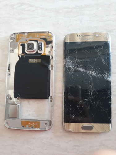 Samsung S6 Edge Retirar Peças Placa Não Liga Tela Quebrada