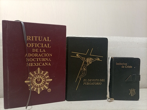 Libro. Ritual Oficial De La Adoración Nocturna + 2 Católico 