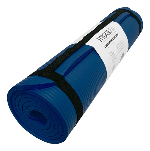 Colchoneta Mat Nbr 8mm Antideslizante Yoga Pilates Fitness