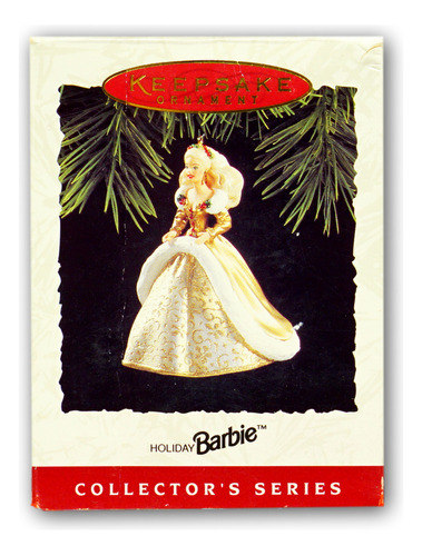 Barbie Hallmark Keepsake Ornament Holiday 1994 Edition