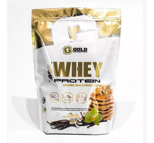 Gold Nutrition Whey Protein 100% Proteína Bcaa 5lbs