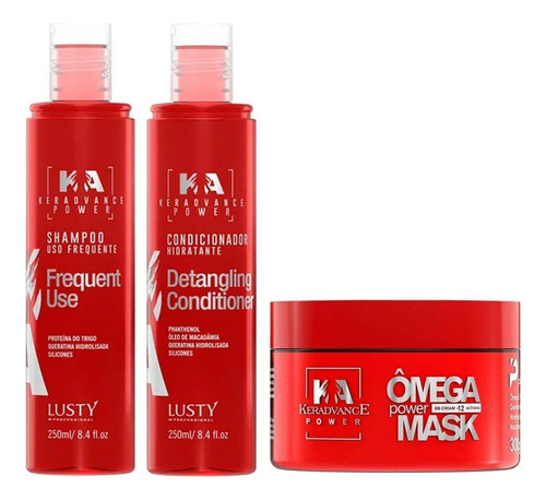 Kit Pós Progressiva 3 Passos 720 Ml Lusty