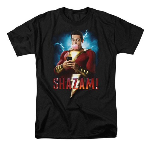 Shazam! Camiseta Y Pegatinas De Poster De Bubblegum De Pelic