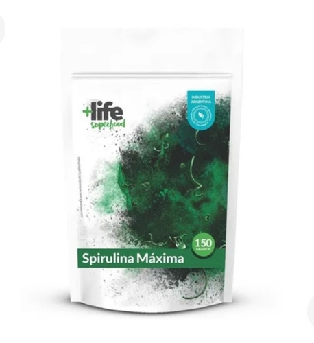  +life Súper Food.  Spirulina 150gr.rempl.proteína.apt.vegan