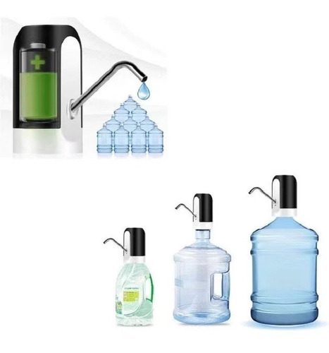 Dispensador Automático De Agua Usb, Bomba Recargable