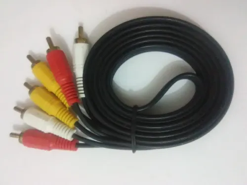 Cable Rca , 6 Puntas , Nuevo