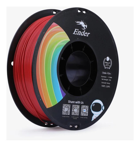Filamento Impressora 3d Creality Ender-pla+ Várias Cores 1kg