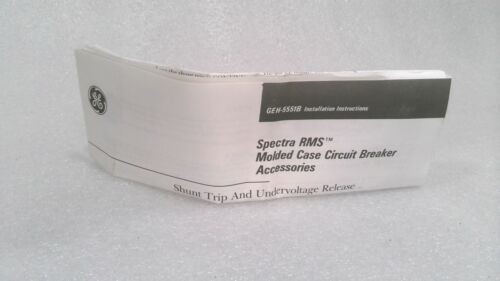 Ge General Electric Sast1 Shunt Trip, Undervoltage Relea Kbk