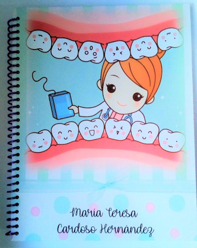 Cuaderno Dentista Personalizado | MercadoLibre