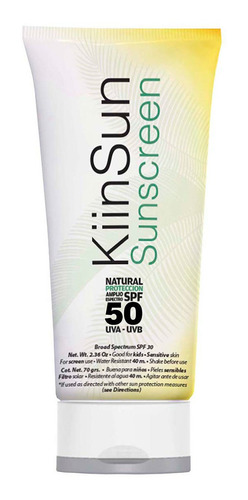 Protector Solar Kiinsun Fps 50 Natural 165g