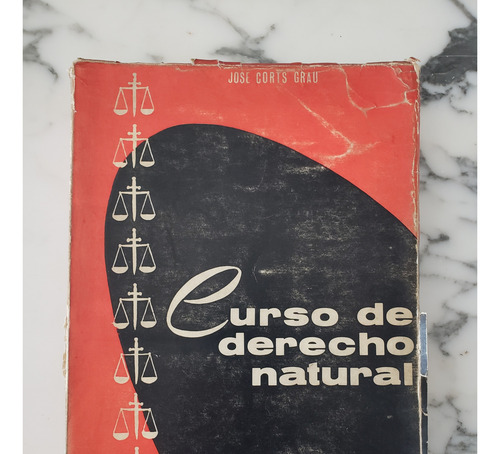 Palermo 1964 Curso De Derecho Natural Jose Corts Grau Madrid (Usado)