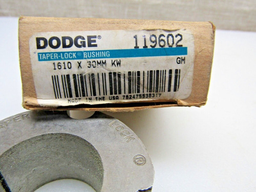 Dodge 119602 1610 X 30mm Kw Taper-lock Bushing 30mm Keye Jje