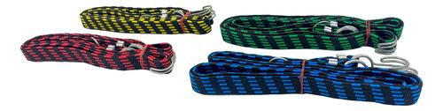 Cuerda Elastica Para Moto 1m Rojo