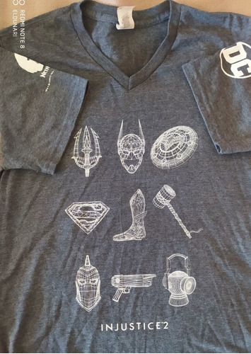 Playera Injustice 2 Oficial E3 2016 (en D3 Gamers)