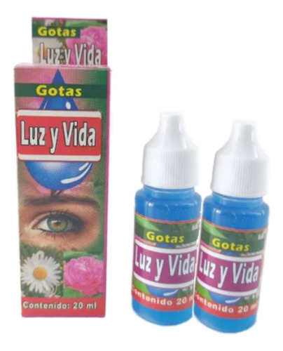 Gotas Para Ojos Luz Y Vida Manzanilla Rosa De Castilla 2pack