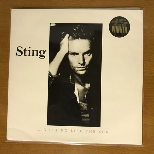 Sting Nothing Like The Sun (1988) Sticker Doble Vinilo Lp