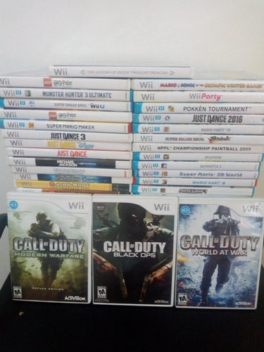 Juegos Para Nintendo Wii Call Of Duty Wiiu Wii U Cod Ops War