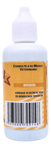 Tónico De Hierro Vitaminado Para Aves Pequeñas | Previene La Anemia Y Estimula El Canto | 40ml