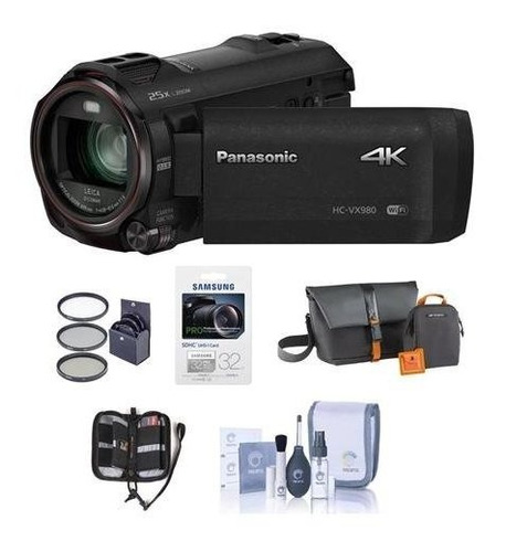 Panasonic Hcvx981k Videocamara 4k Ultra Hd Con Captura De Fo