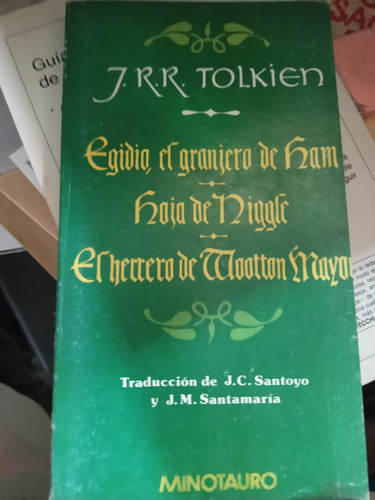 Egido El Granjero Hoja De Niggle Herrero De Wootton Tolkien