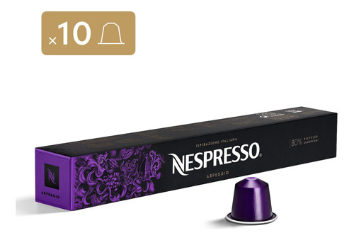 Nespresso Ispirazione Firenze Arpeggio, 10 Cápsulas De Café