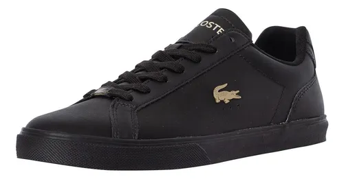 Tenis lacoste negro hombre sale