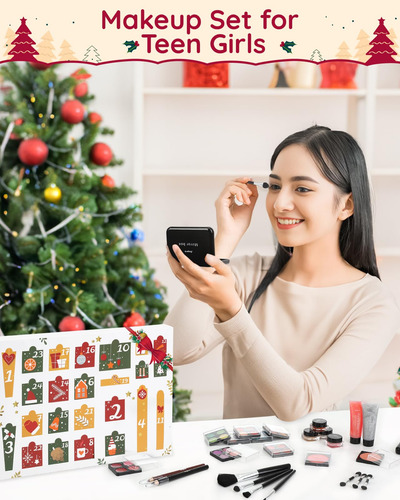 Set De Regalo De Navidad Gleamkid Con Calendario De Adviento