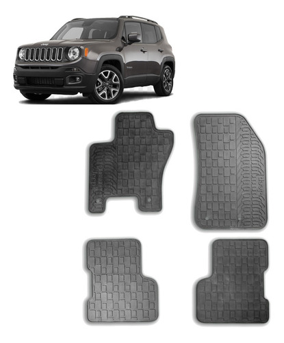 Imagen 1 de 9 de Alfombras De Interior Jeep Renegade Longitude