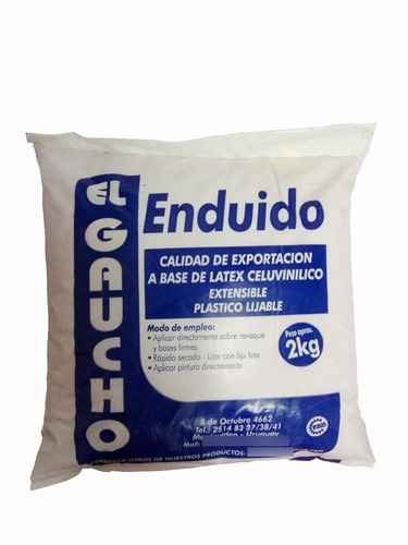 Enduido Interior Calidad Premium 2kg Tconviene!