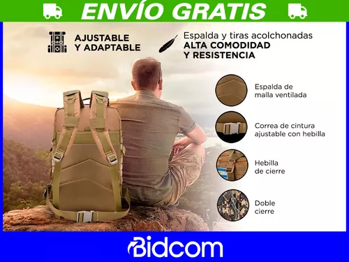 Mochila Tactica Militar Camping Original Calidad Premium 40l