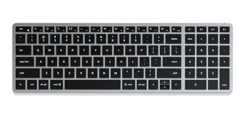 Imagen 7 de 10 de Teclado Retroiluminado X2 Satechi Bluetooth Y Usb Ingles