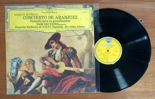 Narciso Yepes Concierto De Aranjuez Disco Lp Vinilo