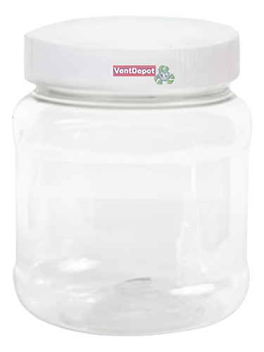 Frasco De Plástico De Pvc, Mxoat-011, 500 Pzs, 250 Ml, ø 6