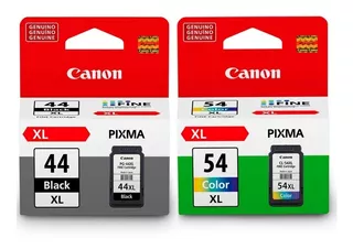 Combo Cartucho Canon Pg-44 + Cl-54 Pixma E401 E461 E481 Nf