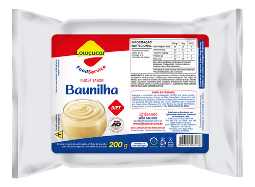 Mistura Pudim Diet Lowçucar 200g Sabores Variados Kit Com 10