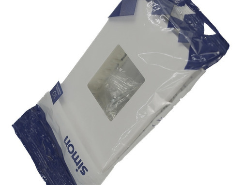 Placa 4x2 2 Postos Juntos + Suporte Bc 20922-30 - Simon 20 Cor Branco