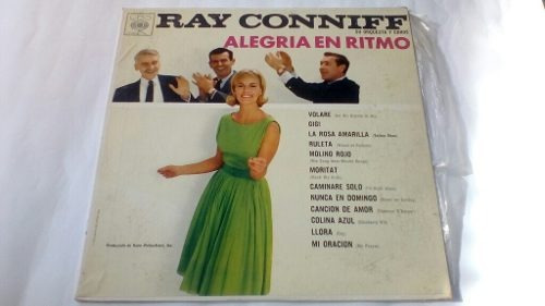 Lp Ray Conniff Alegria En Ritmo Buen Estado