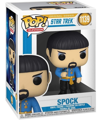 Funko Pop Star Trek Spock Mirror Mirror