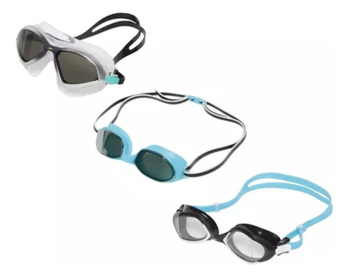Googles Para Nadar Speedo Gafas Natación 3 Piezas Msi