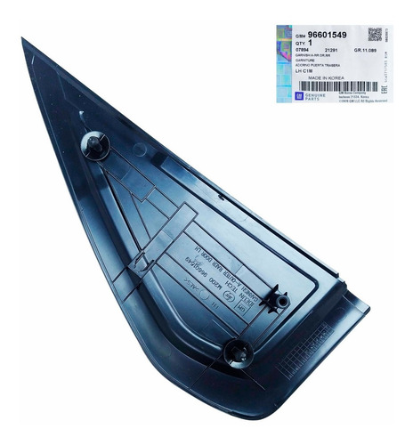 Imagen 6 de 10 de Tapa Externa Puerta Trasera Izquierda Spark 2012 2013 2014